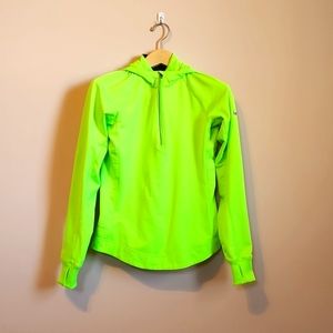 NIKE dri-fit runners 3/4 zip pullover